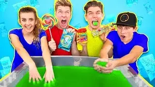 SOUREST GIANT GELLI BAFF IN THE WORLD CHALLENGE!! Warheads, Toxic Waste (EXTREMELY DANGEROUS)