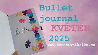Květen, 2025, bullet journal, diář, puzzle