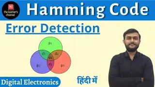 Hamming codes Error Detection || Error detecting codes || Parity checking codes ||
