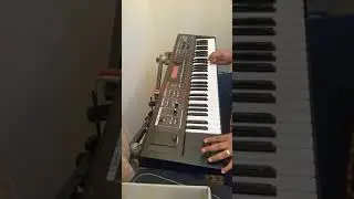 Nour Bahgat - Give in to me Guitar Solo Cover On Keyboard