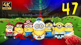 Minion Rush Special Mission Green Sculptures Part 47 | 4K 60FPS