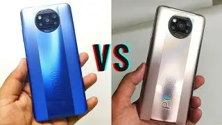 Poco X3 Pro All colours Comparison| Vintage Bronze Vs Steel Blue Vs Black| Poco X3 pro all colours