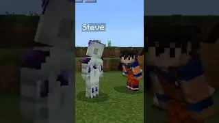 y si matamos krilin minecraft#dragonballz #goku #freezer #krilin #minecraft
