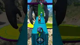 GTA V HULK RESCUES WIFE FROM KIDNAPPED 😢| 