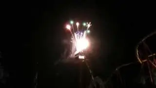 New Year's Fireworks at Six Flags Magic Mountain
