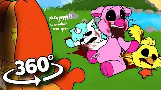 360º VR Pickypiggy Eats All Smiling Critters Friends ?! - Smiling Critters Cartoon | PPT Chapter 3