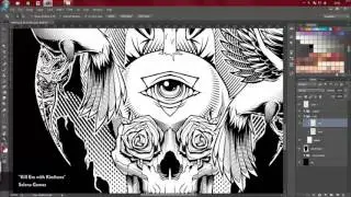 (Speed art) Simple Coloring in Adobe Photoshop