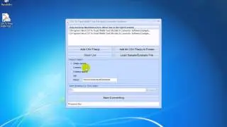 How To Use CSV To Fixed Width Text File Batch Converter Software