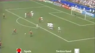 Spain vs Switzerland Round of 16 World cup 1994