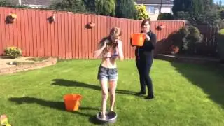 Hayley the Tiny takes the Ice Bucket challenge