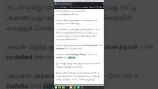 அரவணைப்பது, செல்லம் கொடுப்பது   ஆங்கிலத்தில் எப்படிச் சொல்வது    Aravanai, Chellam Kodu in English
