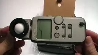 Sekonic Flash Master L-358 Photography Digital Flash Light Meter unpack