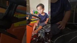 His first word is Tractor #baby #babyshorts #cute #tractor #trendingshorts