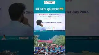 Check if you're Eligible For NDA 1 2023 | Age Limit 🇮🇳 | NDA eligibility | 