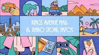 Walk Through Kings Avenue Mall & Jumbo Store, Paphos