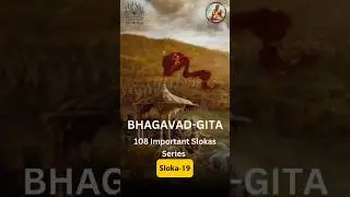 Bhagavad Gita 2.63 || 108 Important Slokas Series 🙌  #gita #iskcon #motivation #krishna #god