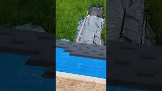 Мягкая кровля, мои мучения на крыше в жару.