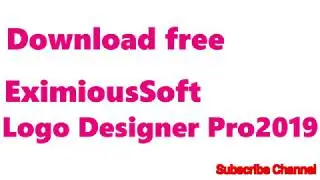 EximiousSoft Logo Designer Pro 2019 Free Download.