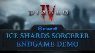 Ice Shards Sorcerer Endgame - Diablo 4 Season 1