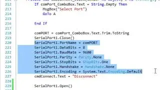 VB  Net and Arduino Part 1: Controling Arduino using VB .Net