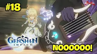Steal The Holy Lyre de Himel - Fugitive Mission Infiltrate Cathedral Basement - Genshin Impact #18