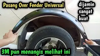 Cara memasang over Fender universal pada mobil mpv | Kreatif TV