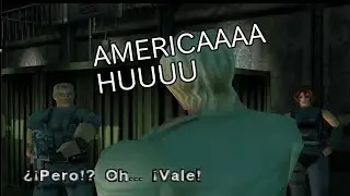 AMERICA HUUU - Dino crisis 1 / Agujeros de Guion - Clip meme