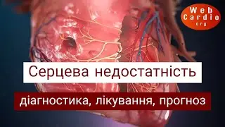 Серцева недостатність: діагностика, лікування, прогноз за рекомендаціями ESC та АСС/АНА 2021-2022.