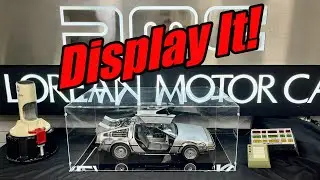 Hot Toys DeLorean Time Machine Display Case | Assembly & Review