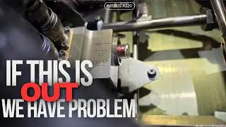 How do we check for metal chips in the Jet engine