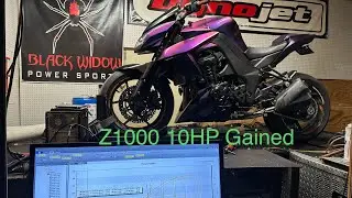 Kawazaki Z1000 Dyno ECU Tune