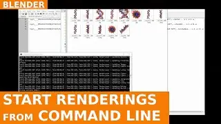 BLENDER - How to Start Renderings of Multiple Files from the Command Line