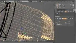 Blender 3D/modelling : How to model a fan / Second part : adding detail / HD
