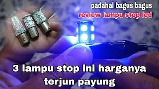 3 lampu stop ini,harganya terjun payung.sudah kurang laku,padahal bagus