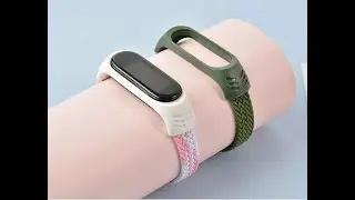 Нейлоновый ремешок для MiBand 5/6