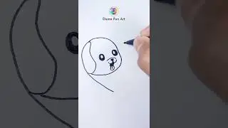 How to Draw a cute dog