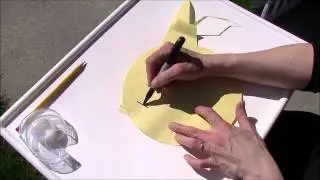 Practice Writing on Cakes!  DIY Template