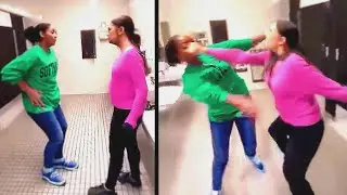 Karen Gets KNOCKED OUT COLD After Saying This..