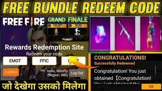 Free Fire New Redeem Code Today | Free Fire New Redeem Code 9 October | ff Redeem Code Today | Ifty