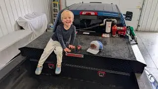 DUALLY DURAMAX gets WEATHERGUARD FUEL TANK & TOOL BOX INSTALLED!!