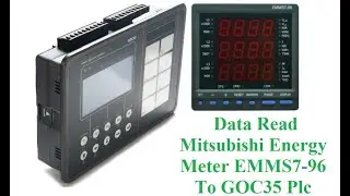HOW TO READ ENERGY METER DATA WITH GOC35 PLC VIA MODBUS RTU MASTER DEMO||SAMPLE VIDEO