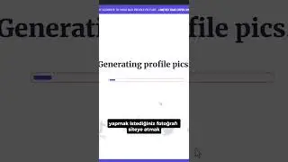 Yapay zeka ile 10 saniyede profesyonel profil fotoğrafı hazırla!