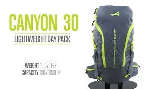 Day Packs: ALPS Mountaineering Canyon 30 (Gray/Citrus)
