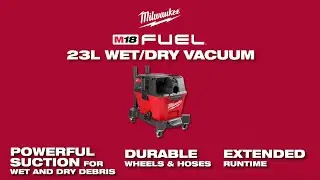 Milwaukee M18 23L Wet/Dry Vacuum