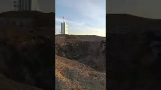 Місце вибуху в Очакові, коли вибухова хвиля дійшла до Миколаєва
