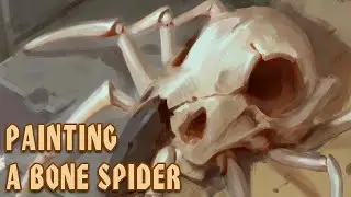 Painting a fantasy prop illustration - Timelapse (Art Bits - Ep 20)