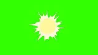 Sunlight Effect Animation || 2D Animation|| Green Screen Cartoon Effects || For your YouTube Channel