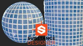 COMO HACER AZULEJOS de PISCINA REALISTA con SUBSTANCE DESIGNER