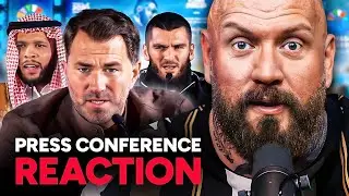 Eddie Hearn CONFRONTED at Press Conference! 🥊
