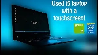 Used i5 laptop with a touchscreen - Cheap used laptop for collage - Lenovo flex 2 15